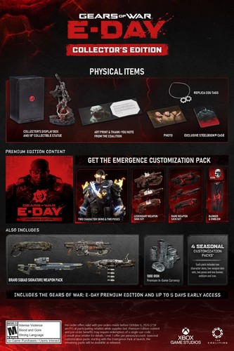 Gears war day - of, e-day