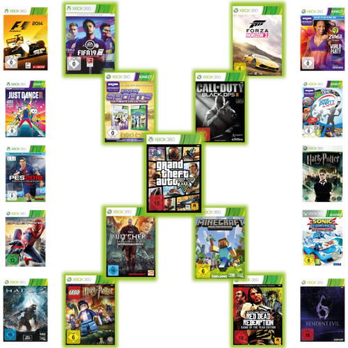 Xbox 360 spiele - xbox, auswahl