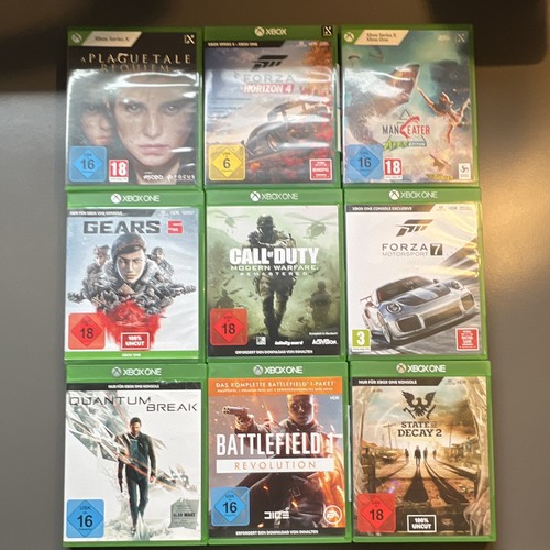 Xbox one series spielepaket - x,