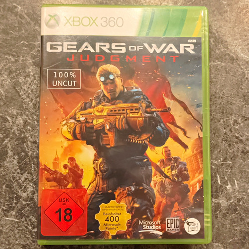 Gears war judgment - judgment, (xbox